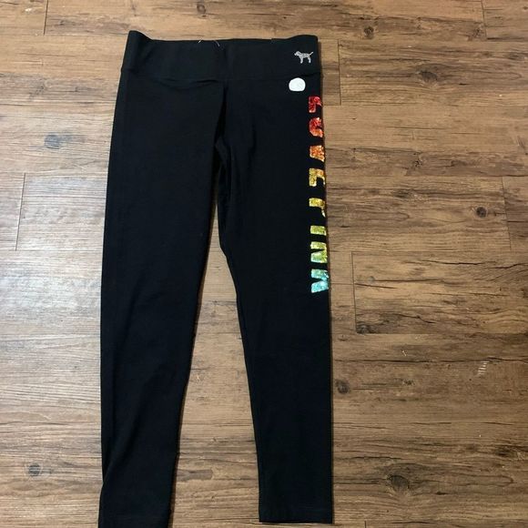 VS PINK OMBRÉ BLING RAINBOW OUTFIT SET L - Picture 8 of 12